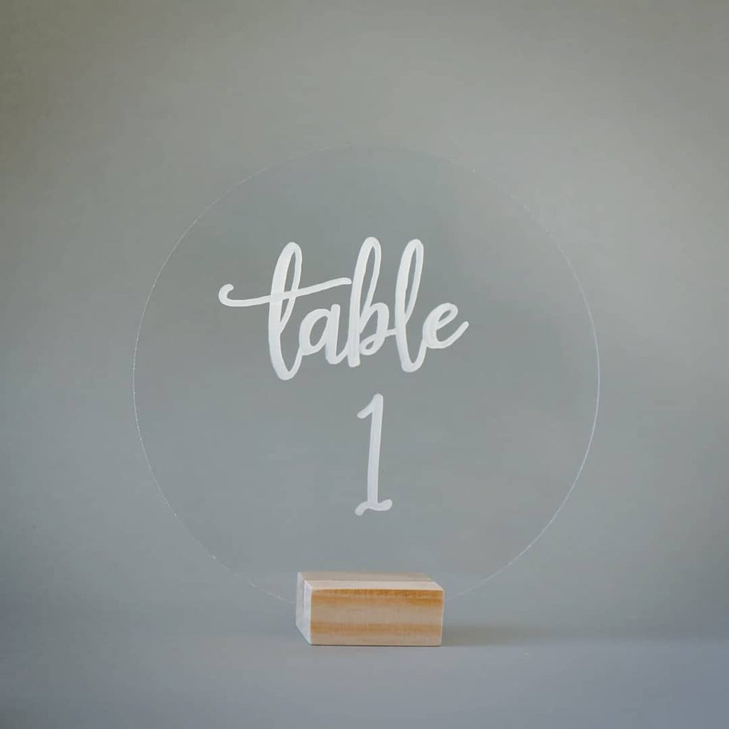 Numéro de table