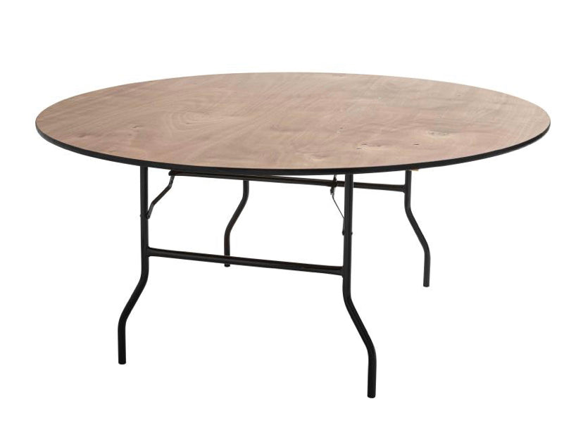 Tables rondes en bois