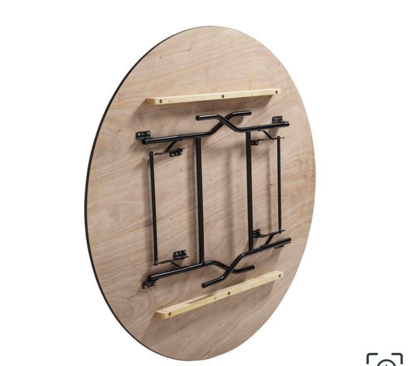 Tables rondes en bois