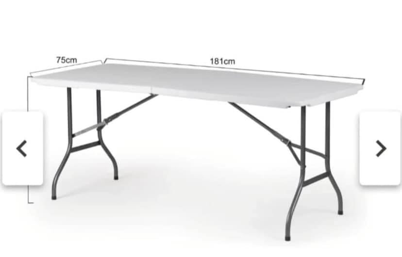 Tables rectangulaires